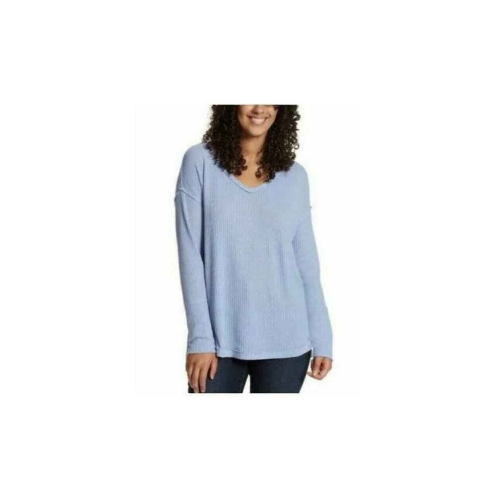 Vintage America Women's Thermal Knit Top, Sz M
